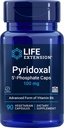 Extensión de vida Pyridoxal 5-Phosphate Caps 100 mg P5P, 90 capsulas Veg - Vitamina Avanzada B6 Suplemento