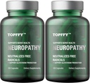 Neuropatía Nutricional Blend for Nerve Discomfort Relief, con ácido lipoico alfa 600mg -Benfotiamine, Maximum Strength Vitaminas Nerve Natural, Adaptable para Pies, Manos, Fingers, Legs Toe