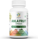 Amla Capsules 1500mg -120 Veg Capsules. Vitamina Natural cruda y Pura C, Naturalmente Boosts Inmunity, Skin Glow, Energy &amp; Abundant Antioxidants. Whole Green SuperFood Nutrition. No GMO-Gluten Free.