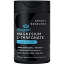 Estudios Deportivos Magtein Magnesium L-Threonate Capsules - Magnesium Supplement for Memory, Focus & Cognition - Magnesium L Threonate Supports Brain Health, Sleep & Mood - 2000mg, 90 cápsulas para adultos