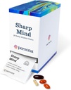 Persona Nutrition Sharp Mind Vitamin Pack for Mental Clarity & Focus (28 Pack) – Includes Ginkgo Biloba, Omega 3 with Turmeric & Brain Support Blend