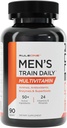 Regla 1 R1 Men’s Train Daily - 90 Tablets - Sports Multivitamin with Aminos, Antioxidants, Enzymes & Superfoods - 30 Servings