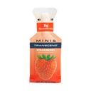 Transcend Foods Mini Strawberry Gel (.6 oz, Pack of 24) Fast-Acting Carb Gel Strawberry Flavor – Tamaño de viaje, Caffeine Gratis, Gluten Free