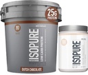 Isopure Protein Powder Bajo Carb Con Cretina Powder 500g Desarrollado, Keto Friendly Protein Powder, 100% Whey Protein Isolate, Protein Flavor: Dutch Chocolate, 7.5 Libras