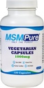 KALA HEALTH MSMPure MSM Vegetarian Capsules – 1000 mg US-Sourced MSM por cápsula para la salud conjunta, la apariencia de la piel, Hair & Nail Support – 120 Conde, Organic Sulfur