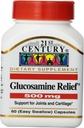 Alivio de Glucosamina del siglo 21 500 Mg, 60 cápsulas fáciles de absorber, (Pack of 3)