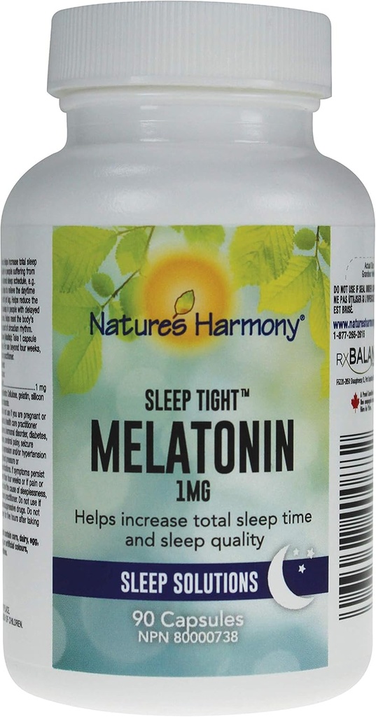 Harmony® Melatonin 1mg(90 cápsulas)
