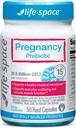 Probiótico de Embarazo de Vida, 25,5 millones de UF &amp; 15 Estrechos Probiótico para Mujeres, Procedido Clínicamente para la Salud Digestiva, Inmunitaria y Esquía de Mamá, 50 cápsulas