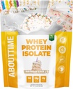 Acerca del tiempo Whey Protein Isolate Powder 25g Pastel de Cumpleaños, Ingredientes Naturales, No Gluten-Free, Lactose-Free, Cero Sugar, Bajo Carb, 32 Servimientos