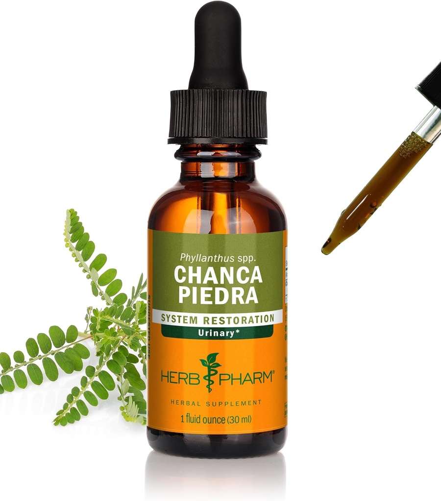 Herb Pharm Chanca Piedra Extract líquido para soporte del sistema urinario, 1 Fl Oz
