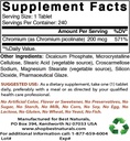 Chromium Picolinate 200 mcg &amp; Vitamina C 1000 mg