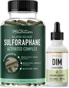 SMNutrition Líquido DIM Suplemento " Complejo Sulforafane TENIDO Estrógeno Hormona Balancing Bundle with Activated Microlet Sulforaphane Supplement (30 Servings) and 100mg DIM Liquid Drops (25 Servings)