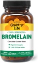 Vida del país - Bromelaina natural, 500 mg, 60 tabletas