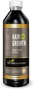 Crecimiento del cabello más 12oz - Bamboo Pelo Producto con Collagen, Keratin y Vitaminas para Mujeres y Hombres - Pelo sano, Esquí y uñas - 1 Botella