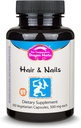 Herbs Dragon Hair and Nails ← Todos los suplementos naturales para soportar el cabello, las uñas, el envejecimiento saludable y la circulación ← Todos los ingredientes naturales, no GMO (100 cápsulas, 500 mg por cápsula)