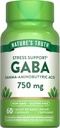 La verdad de la naturaleza GABA 750mg Capsules Silencio 60 Conde ← Gamma Aminobutyric Acid Suplemento No Gluten