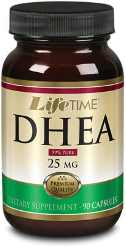 DHEA LIFETIME, Cápsula (Btl-Glass) 25mg tención 90ct
