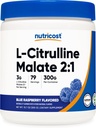 Nutricost L-Citrulline Malate 2:1 (300 gramos) (Blue Raspberry)