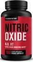 Jacked Factory N.O. XT Nitric Oxide Supplements for Men w/Nitrosigine L Arginine L Citrulline Supplement for Muscle Pumps & Vascularity - Pre Workout Nitric Oxide Booster & Muscle Builder - 180 Caps