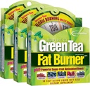 Nutrición aplicada Green Tea Fat Burner - 30 Liquid Soft-Gels, Pack de 3 - Aumenta Calorie Burning &amp; Supplies potentes antioxidantes - 45 Total Servings