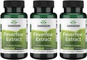 Swanson Feverfew Extract 500 Milligrams 60 cápsulas (3 Pack)