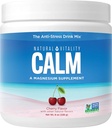 Natural Vitality Calm, Suplemento Magnesio, Anti-Stress Drink Mix Powder, Gluten Free, Vegan, " Non-GMO, Cherry, 8 oz