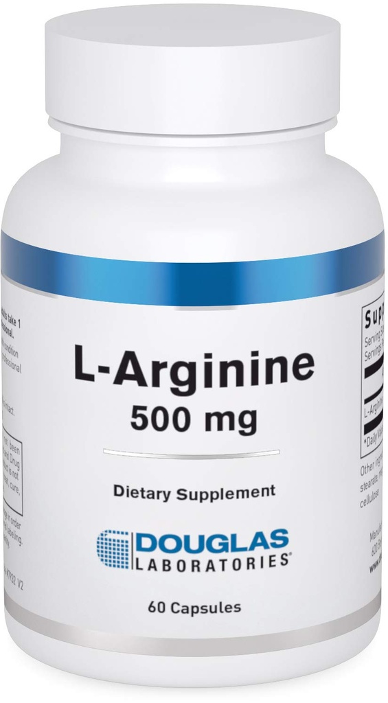 Douglas Laboratories L-Arginine (500 mg.) | Versatile Amino Acid | 60 Capsules