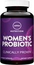 MRM Nutrición Probióticos de mujeres ← Intestinal + Inmune Salud TENIDO Prebióticos + postbióticos TEN clínicamente Provenidos durante 25 células de billón ANTE Good Bacteria for Gut Health