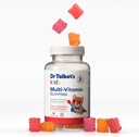 Las Gummies Multi-Vitamin del Dr. Talbot - Vitamina A, C, B-12, Zinc Immunity and Growth Support for Children - 60 Gummies - 2+ Años - Strawberry, Cherry, y Orange Flavors