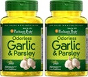 Pride de Puritan Ajo sin olor &amp; Parsley 500 Mg / 100 Mg, 250 Cuenta (Pack de 2)