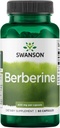 Swanson Berberine - Apoya la salud metabólica y la salud cardíaca* - Contiene bereberina estandarizada HCl - No GMO &amp; Libre de gluten - 60 cápsulas veganos