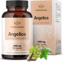 HERBAMAMA Dong Quai Suplemento - 1000mg Angelica Root for Women's Support - Dong Quai Powder Capsules - Vegan, No GMO Angelica Herb Suplemento Antioxidante para Mujeres
