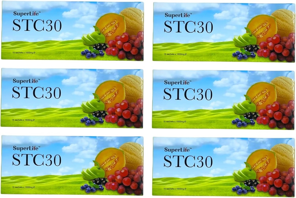 Generic Coffeelover1111 Superlife STC30 STC 30 Superlifeworld Stem Cell Supplement 15 Sachets Each (6 Box)