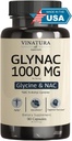 VINATURA GLYNAC Suplemento 1000MG - Glycine & NAC Suplemento - 90 cápsulas