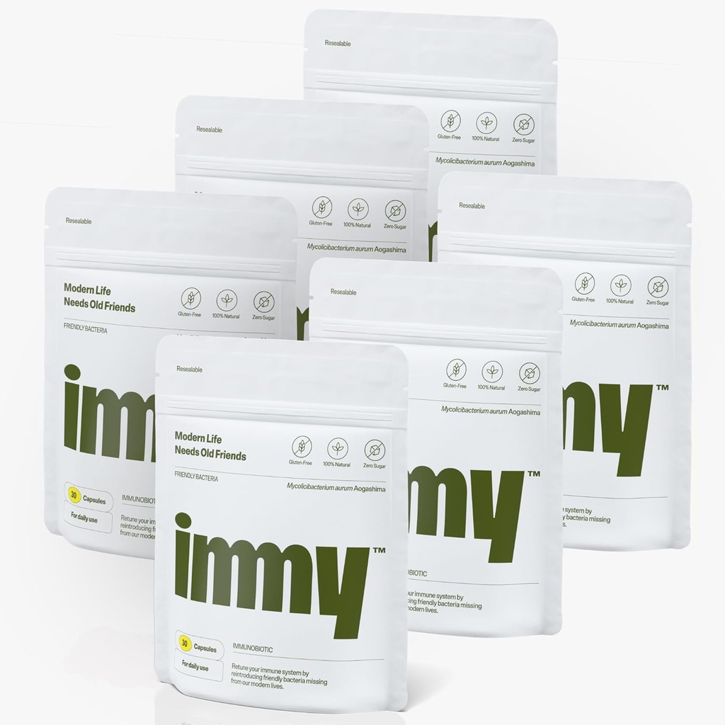 IMMY Immune Supplement for Mood Support and Gut Health, 180 ct. - Supports Joint Relief, Focus &amp; Mood Support, Natural Calming Aid