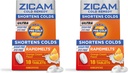 Zicam Ultra Cold Remedy Zinc Rapidmelts, Orange Cream Flavor, Homeopática, Cold Shortening Medicine, Shortens Cold Duración, Sugar-Free, Dye-Free, 18 Cuenta (Pack of 2)