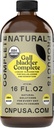 Productos naturales completos Gallbladder - botella de vidrio de 16 oz, suplemento de limpieza de la vesícula