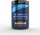 Zeal Naturals Pre-Workout Electrolyte + Energy Powder Drink Mix (90 Servings ← Peach Mango)