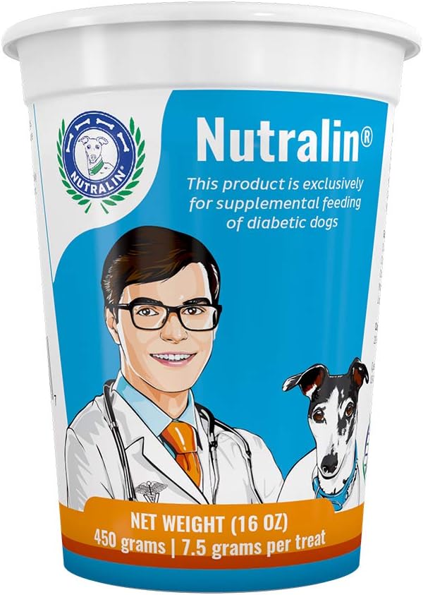Nutralin - Exclusivamente para Alimentación Suplementaria de Perros Diabéticos (Variety, Chewable)