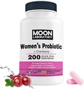 Probiótico de mujeres " Prebiótico " , 200 millones de UFC, 35 estratos únicos " fibras. Equilibrio PH, Salud Vaginal, Tratamiento UTI, Apoyo Digestione, Immune boost. Con Cranberry & D-Mannose. 60 cápsulas