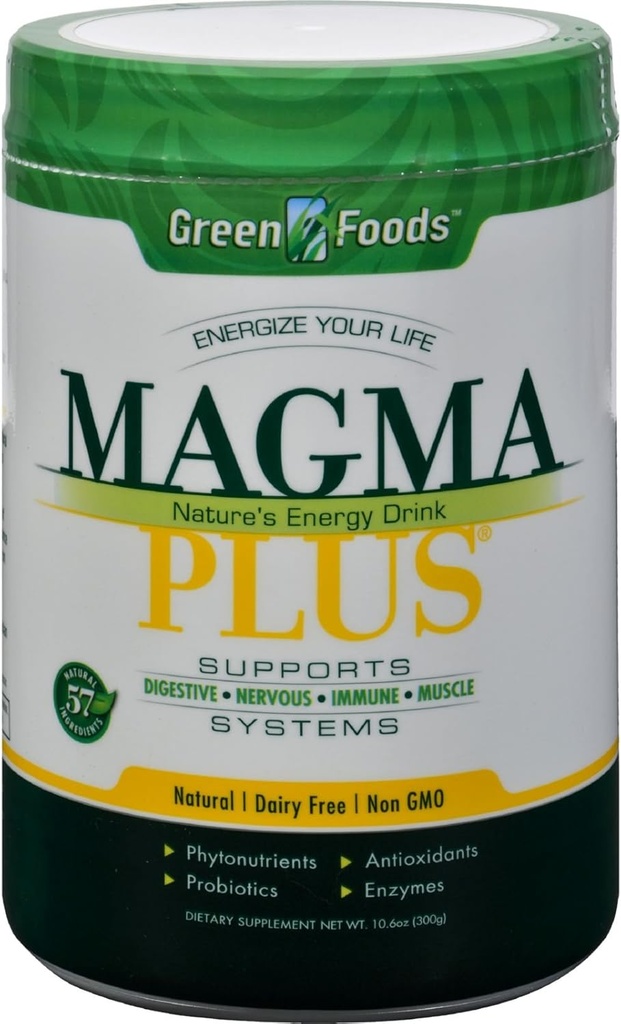 Green Foods Magma Plus Drink Mix, 10.6 Ounce
