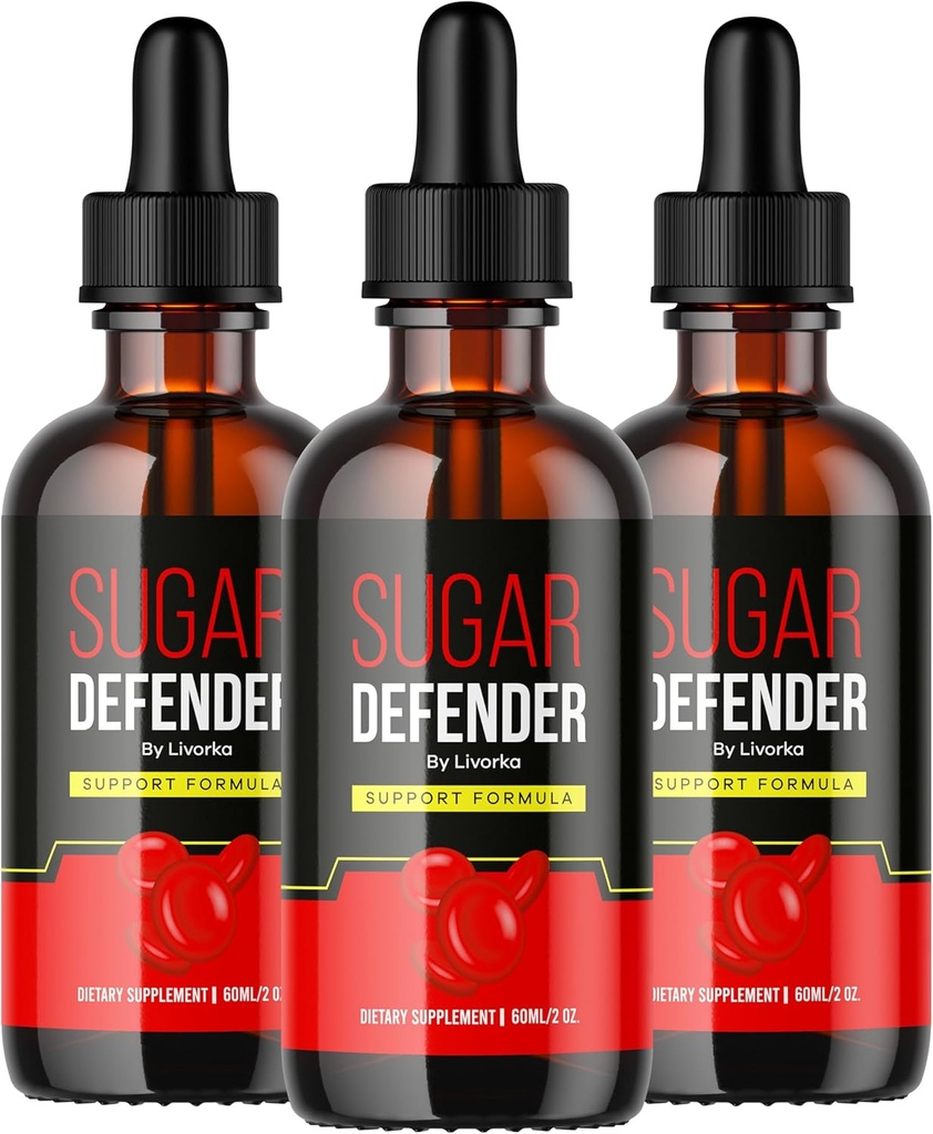 3 Pack - Defensor del Azúcar - Sugar Defender Drops, SugarDefender, Sugar Defense Super Formula, Sugar Defender 24, Sugar Defender Supplement, Sugar Defender Liquid, Defender Drop, Sugar Defense Reviews