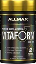 ALLMAX VITAFORM - 60 Tabletas - Premium Multivitamínico para Hombre - Seis Complejos Funcionales + Vitamina C, D3 &amp; Zinc - 30 Servimientos
