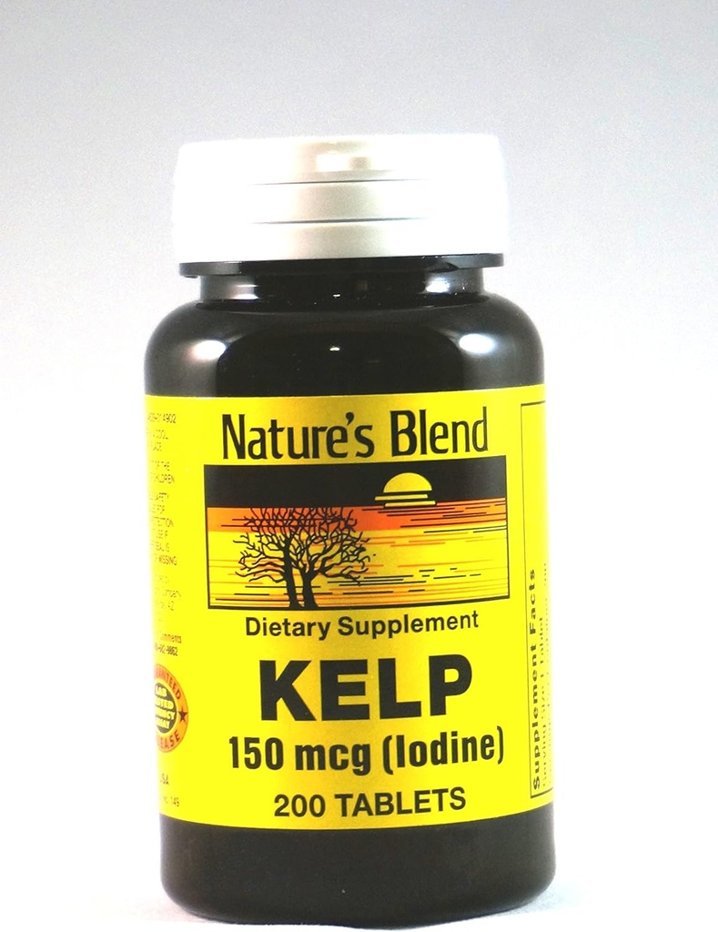 Blend Kelp 150mcg (Iodine), 200 pestaña, (Pack de 2)