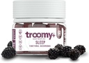 Troomy Sleep Reishi + Melatonin Great Tasting Mushroom Gummies - Soportes Descanso sueño > Disminución en estrés - Black Raspberry - 60 Conde