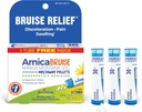 Boiron Arnica Bruise - Arnica Montana 30c para el alivio del dolor, la hinchazón y la decoloración de Bruises - 3 Conde (240 Pellets)