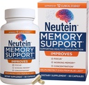 Booster de cerebro natural para la memoria, concentración " salud cerebral - Suplemento de enfoque basado en plantas extra fuerte para adultos " mayores, hecho en EE.UU. (60 cápsulas/30 Serv)