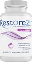 RestoreZ Stay Asleep (60 Capsules) Natural Sleep Supplement - Maintain Long Restful Sleep Throughout The Night - Non-Habit Forming Sleep Aid