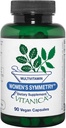 Vitanica Simetría femenina, multivitamina de alta potencia y mineral, vegano/vegetariano, 90 cápsulas