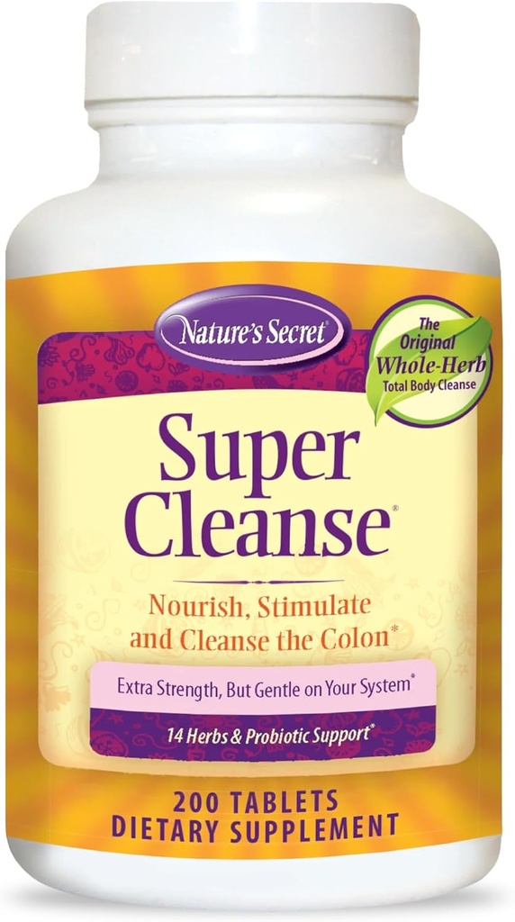 Secreto de la naturaleza - Super limpieza, 200 tabletas